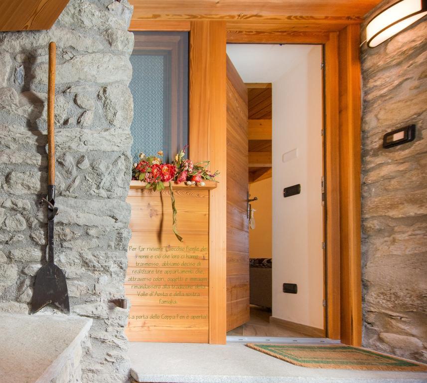 Apartmán Lo Coppa Fen Aosta Exteriér fotografie