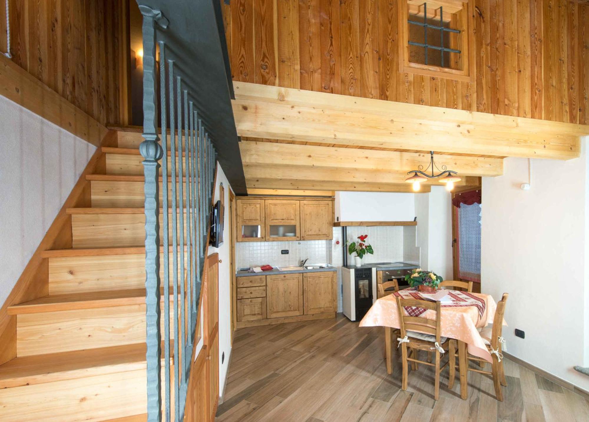 Apartmán Lo Coppa Fen Aosta Pokoj fotografie
