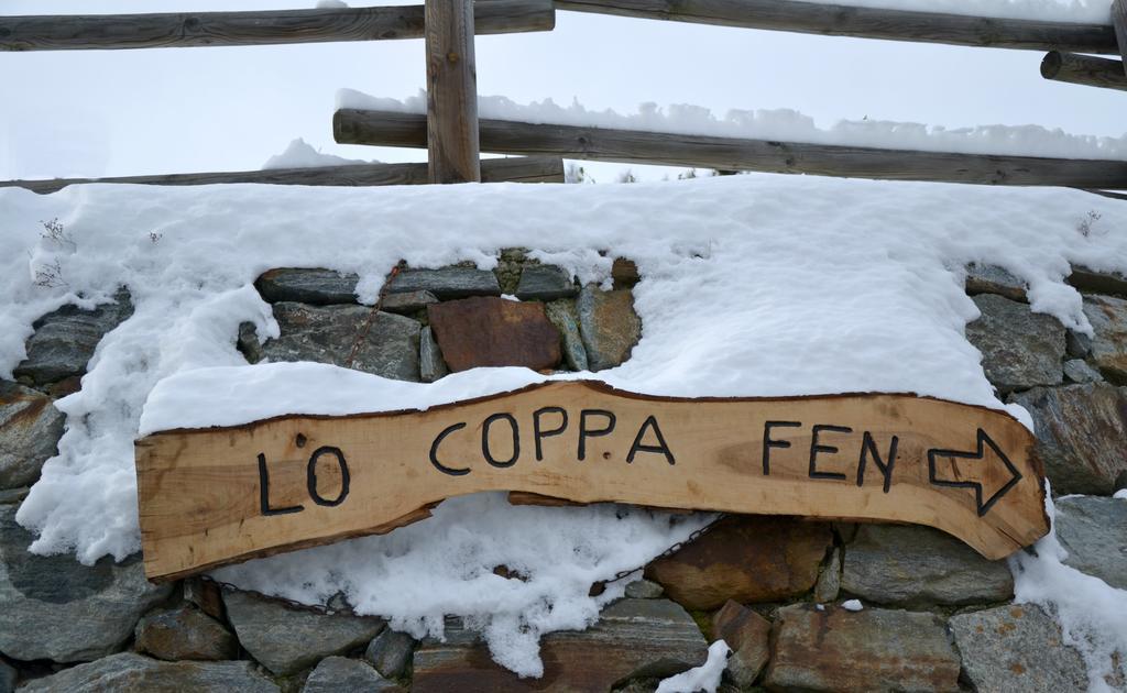 Apartmán Lo Coppa Fen Aosta Exteriér fotografie